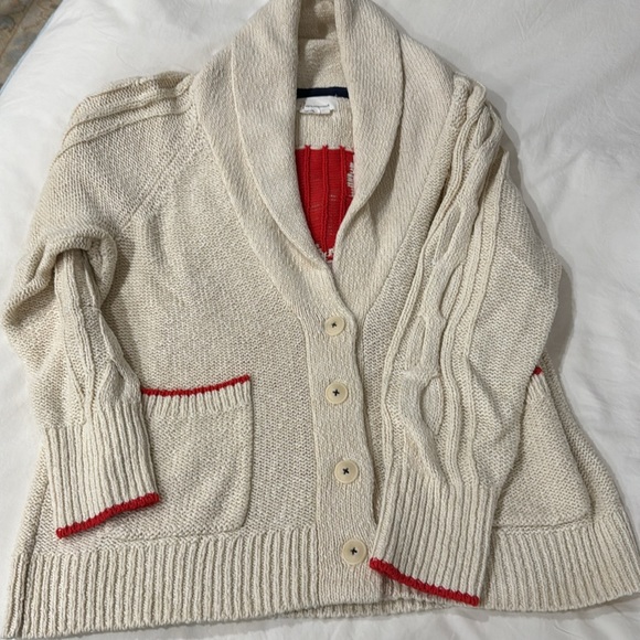 Anthropologie Lobster Cardigan - Picture 8 of 9